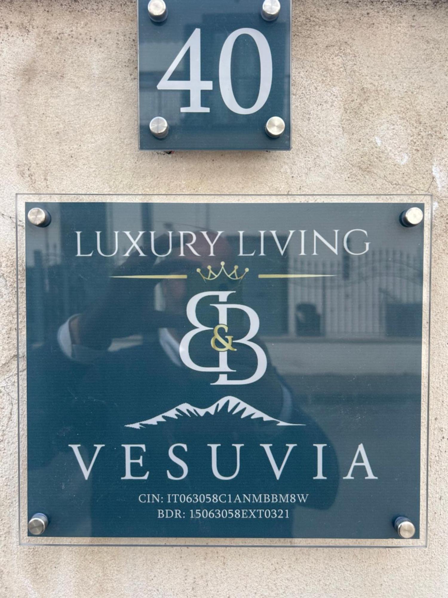 Vesuvia B&B Luxury Living פומפיי מראה חיצוני תמונה
